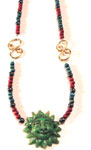 Sunshine Fimo Jade Necklace